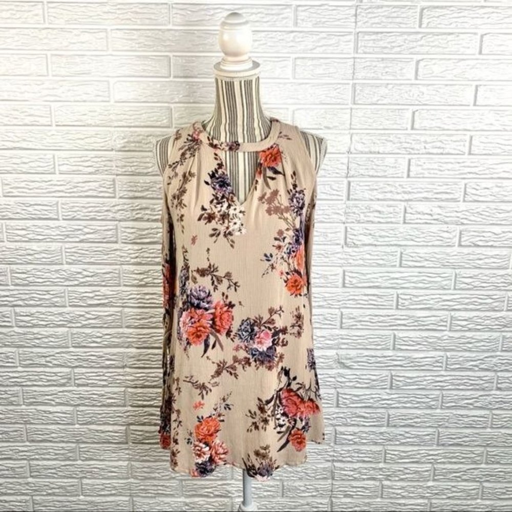 Miss Me Floral Cold Shoulder Boho Dress